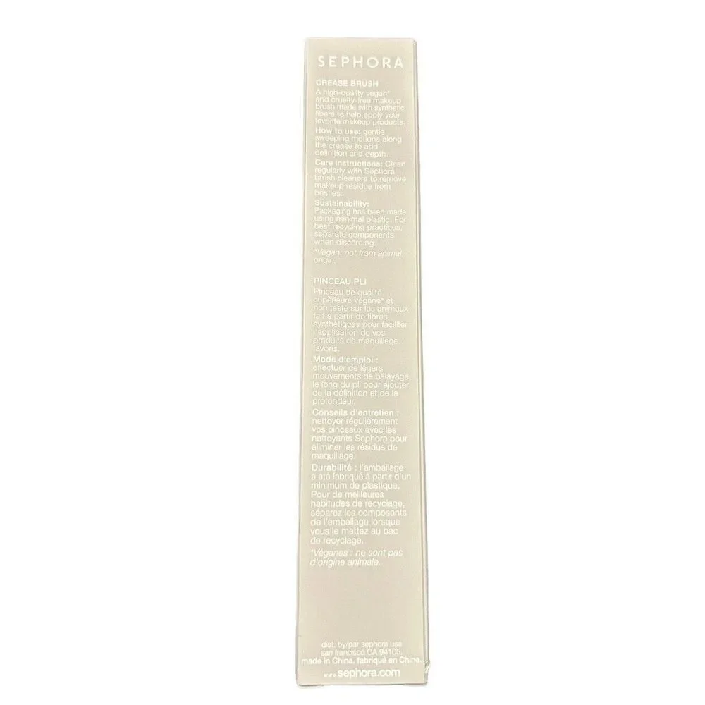 Sephora Crease Brush Authentic Makeup Brush
